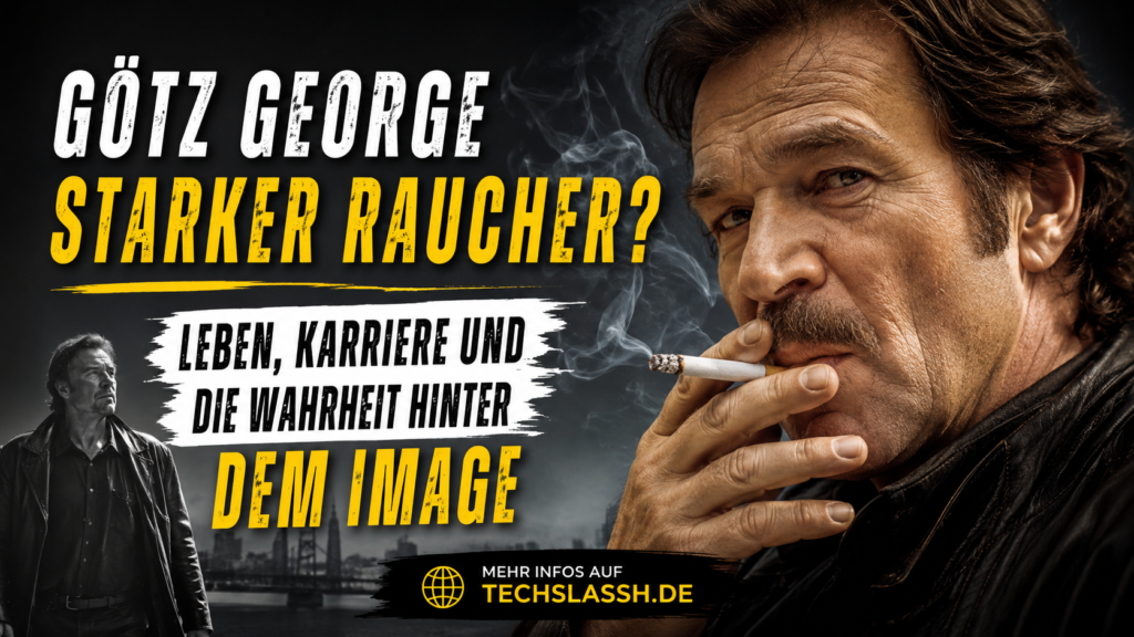 Götz George starker Raucher