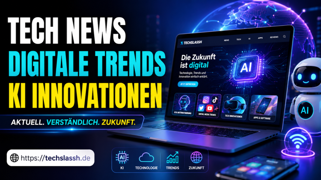 Techslassh – Aktuelle Technologie-News, digitale Trends & KI Innovationen einfach erklärt Techslassh